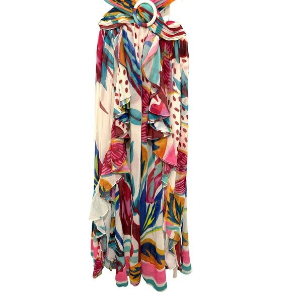 PatBo $850 Plunging Maxi Dress Cutout Formal Maxi Dress Gown Sz 2 NWT - Picture 6 of 10